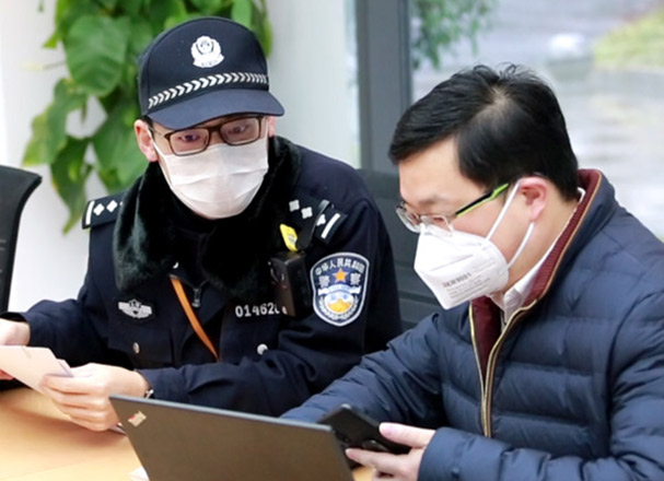 滬警方主動對接我司，保障誠格一次性防護(hù)服安全生產(chǎn)